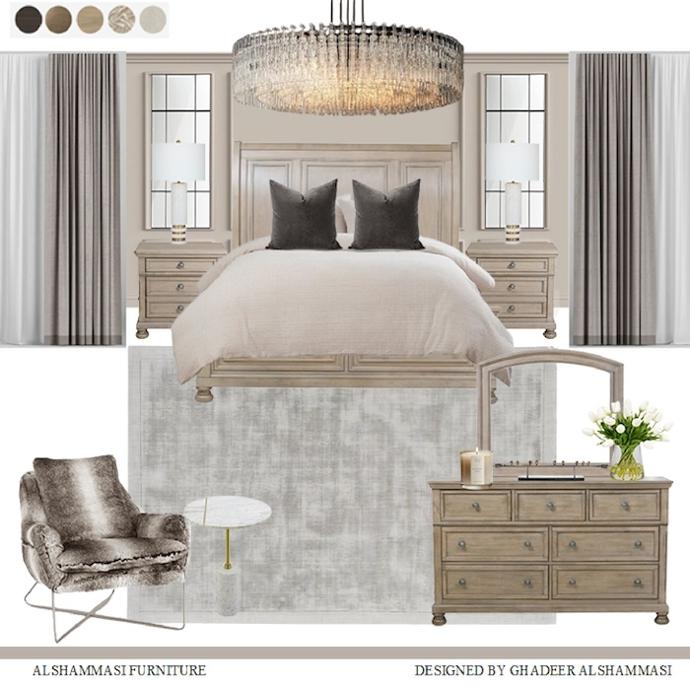 bedroom mood board