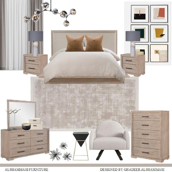 Bedroom mood board